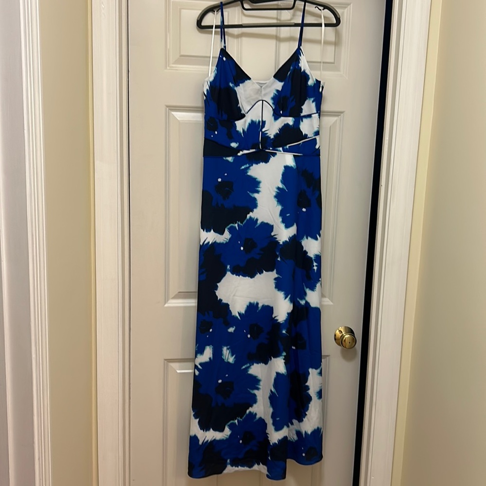 NWT Banana Republic Factory Floral Maxi Dress Size 8